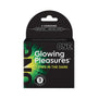 One Glowing Pleasures Condoms 3-Pack