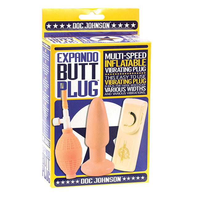 Expando Vibrating Butt Plug