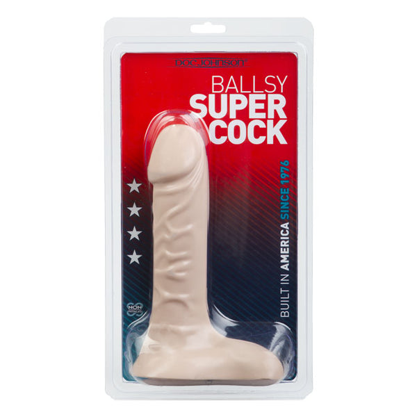 Ballsy Super Cock 9in. (Flesh)
