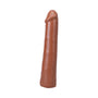 The Realistic Cock 9 in. ULTRASKYN Vac-U-Lock Dildo Caramel
