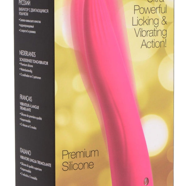 8X Pro - Lick Vibrating & Licking Silicone Tongue Vibrator - Royal Sins