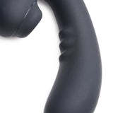 8X Silicone Suction Rabbit - Black - Royal Sins