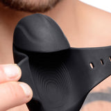 8X Vibrating Silicone Penis Head Stimulator - Royal Sins