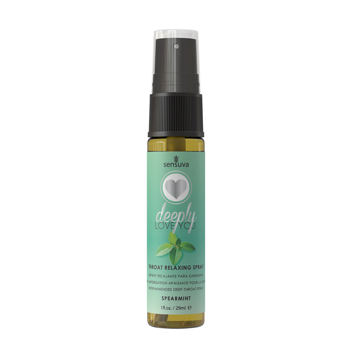 Sensuva Deeply Love You Throat Relaxing Spray Spearmint 1 oz.