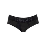 SpareParts Tomboi Cover Brief Nylon Bk L