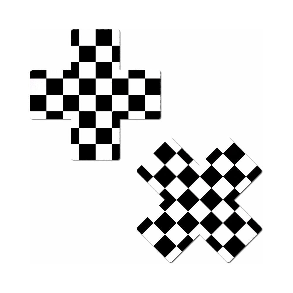 Pastease Plus X B&amp;W Checker Cross