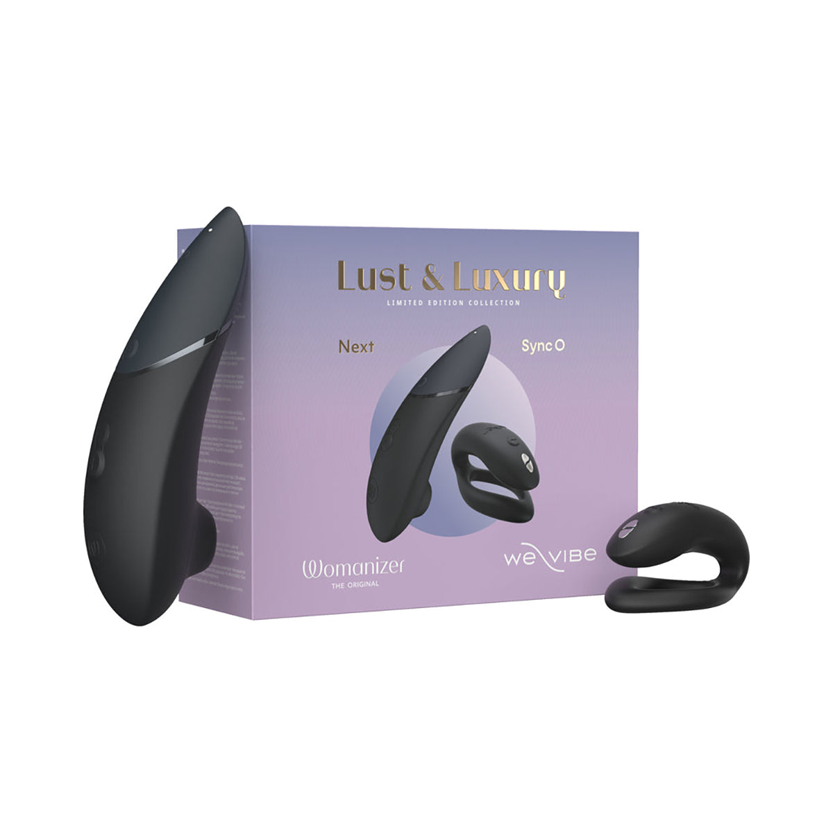 Womanizer x We-Vibe Lust &amp; Luxury Collection Black