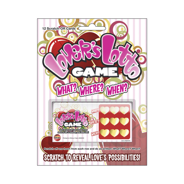 Lovers Lotto Game Scratch&amp;Play Sex Game