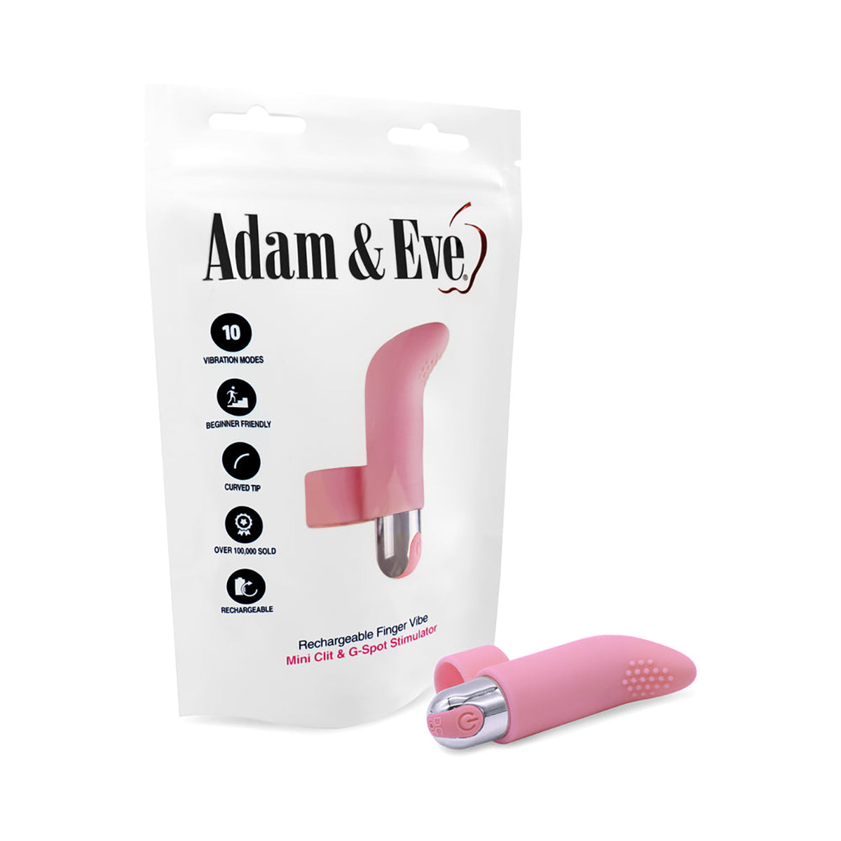 A&amp;E Silicone Rechargeable Finger Vibe