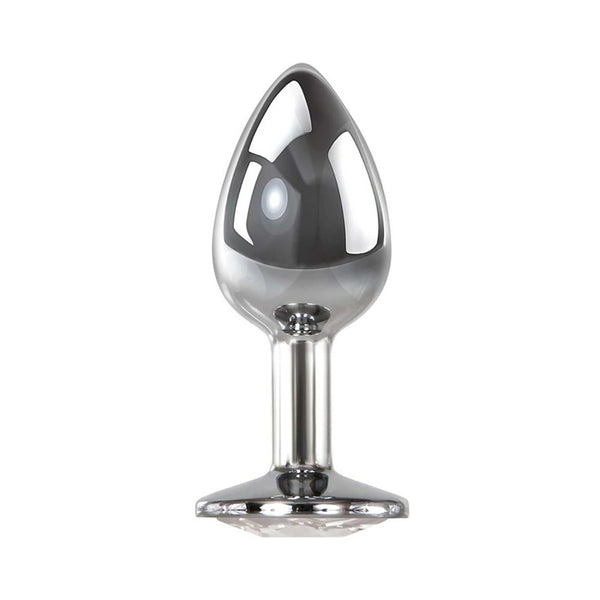 A&amp;E Clear Gem Anal Plug Medium