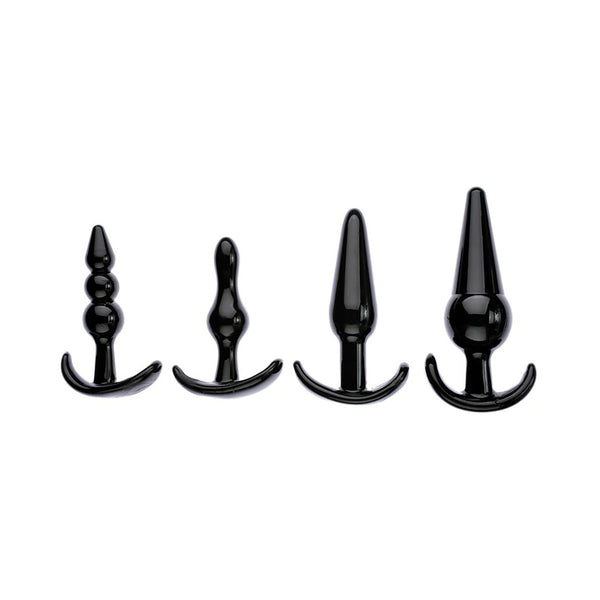 A&amp;E 4-Piece Anal Plug Kit BAG