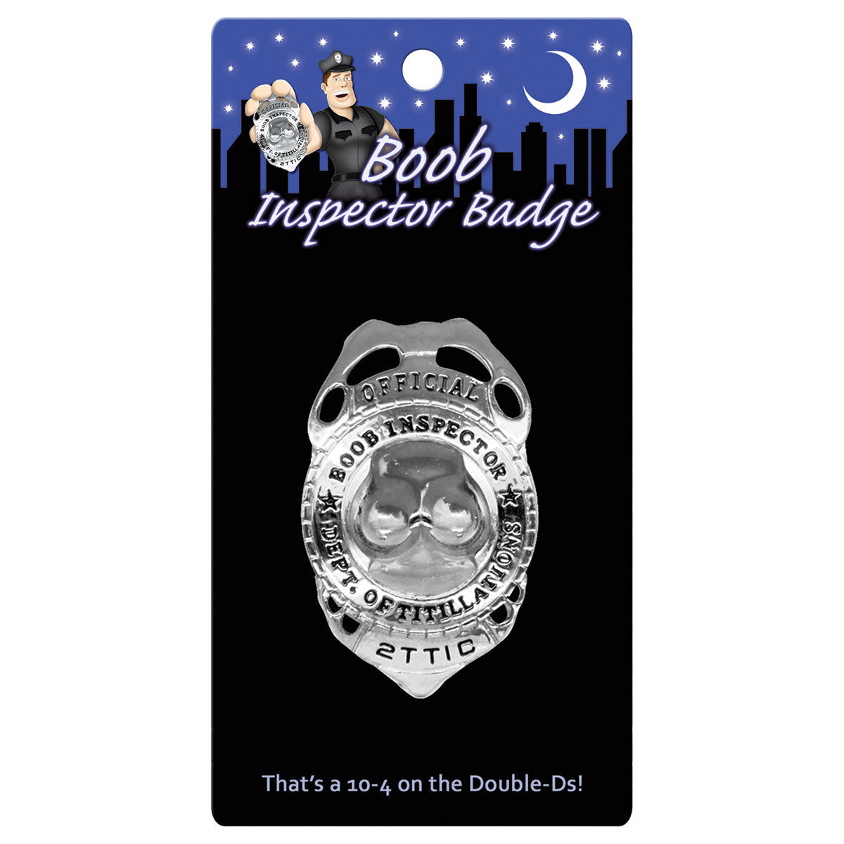 Boob Inspector Badge