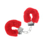 Ouch! Classic Fluffy Handcuffs Red