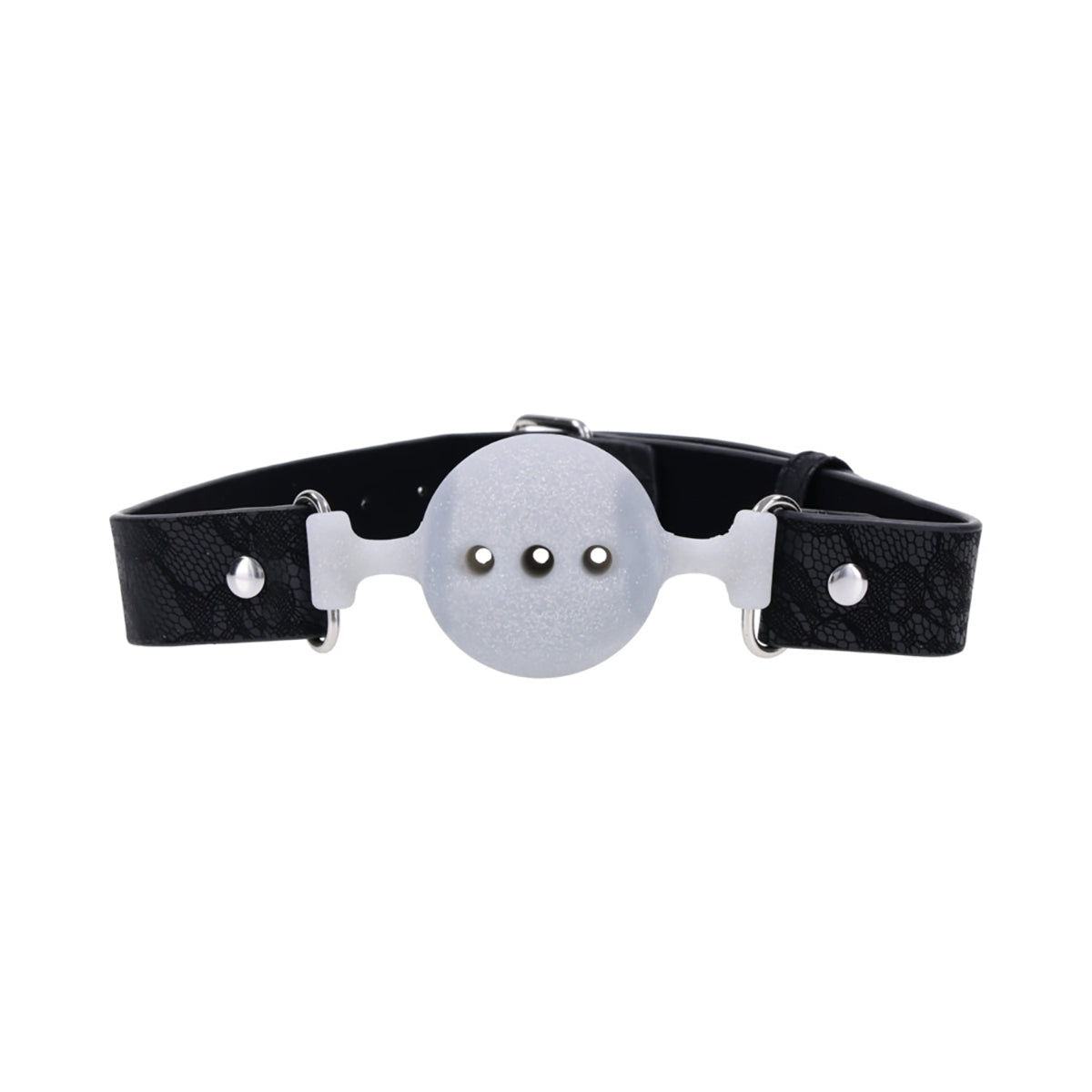 Sportsheets Sex Mischief Lace Silicone Breathable Ball Gag