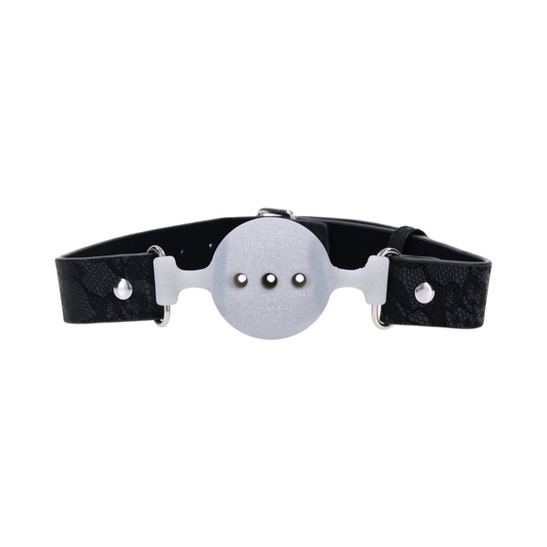 Sportsheets Sex Mischief Lace Silicone Breathable Ball Gag