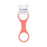 Sportsheets Sex & Mischief Peaches 'n CreaMe Large Silicone Cuffs