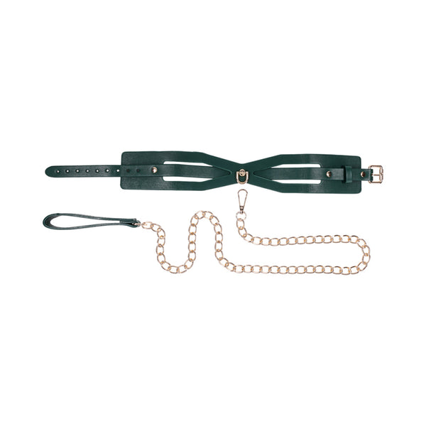 SS S&amp;M Indica Cutout Collar and Leash