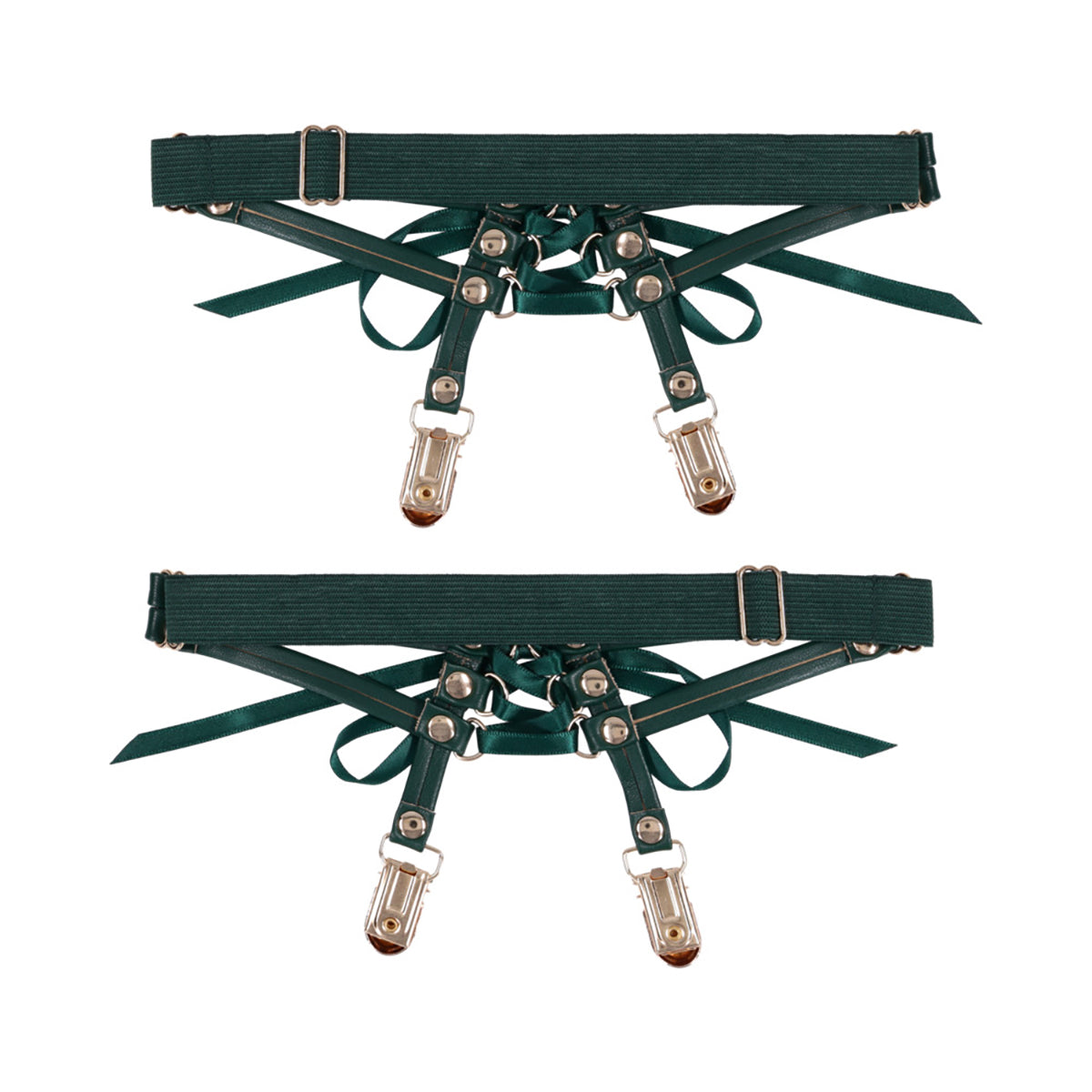 SS S&amp;M Indica Laced Up Garters