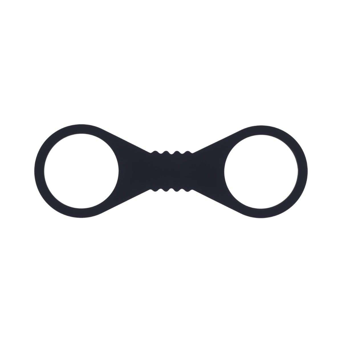 SS S&amp;M Shadow Large Silicone Cuffs