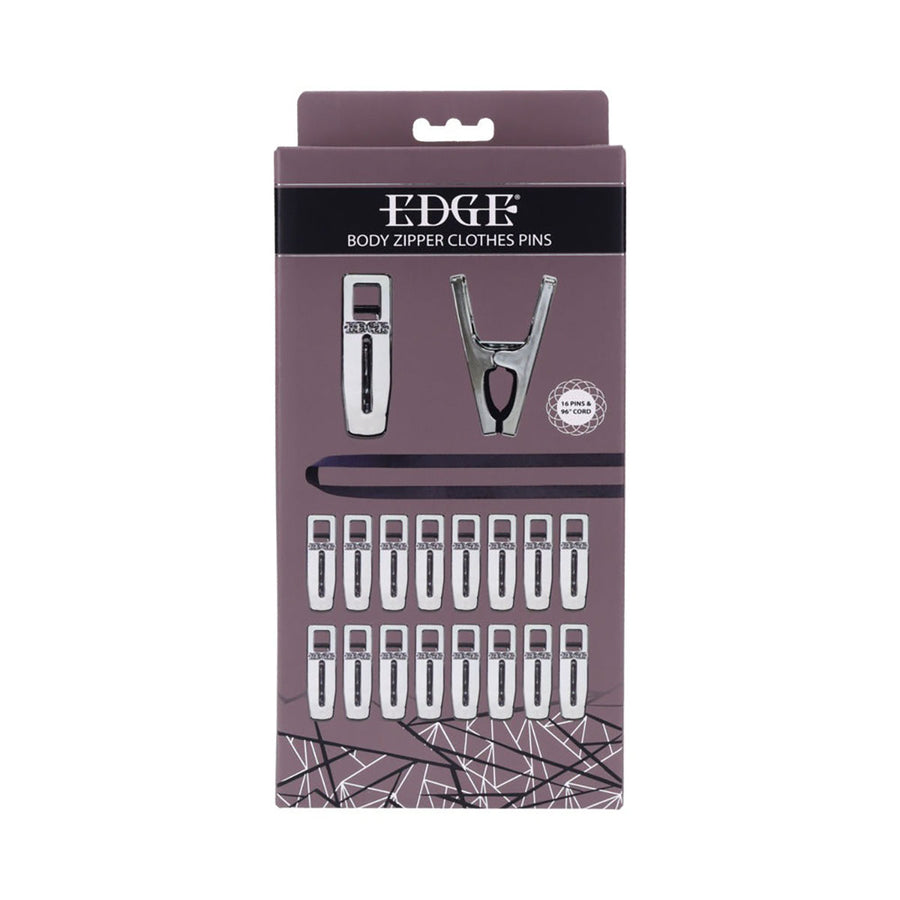 SS Edge Body Zipper Clothes Pins