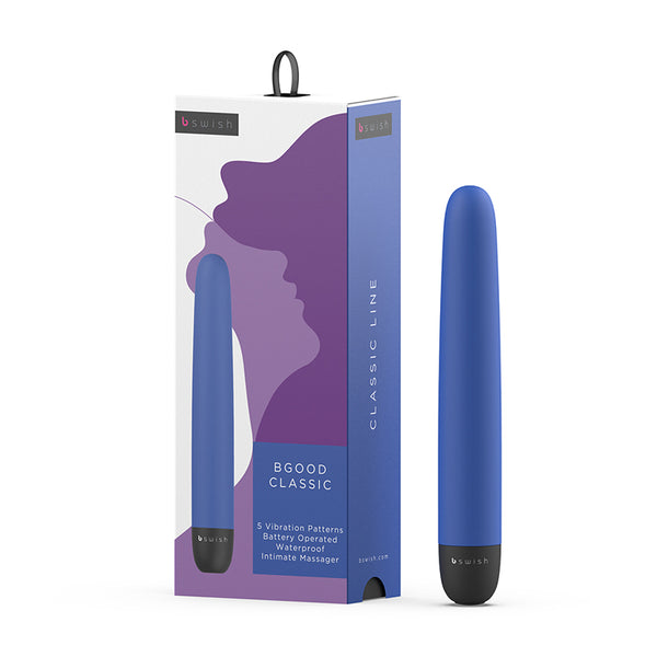 B Swish Bgood Classic Vibrator Denim Blue