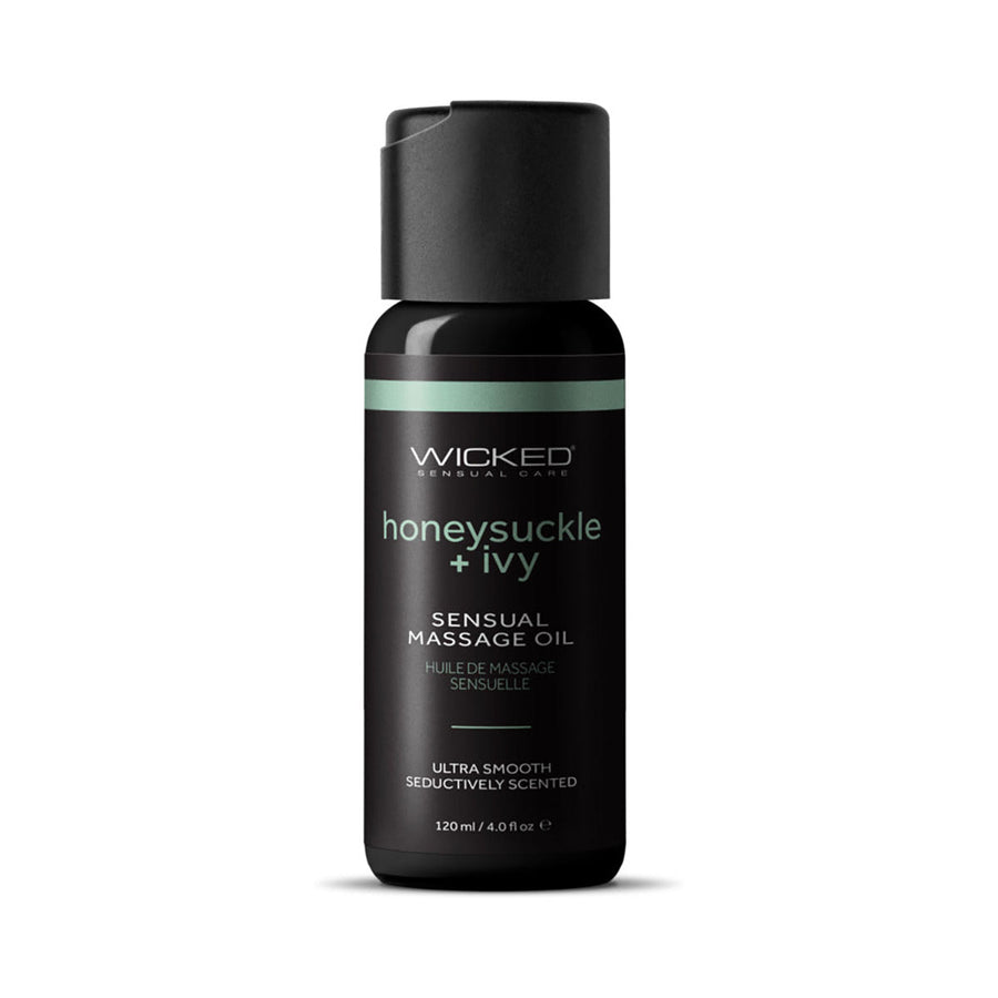 Wicked Honeysuckle+Ivy Massage Oil 4 oz.