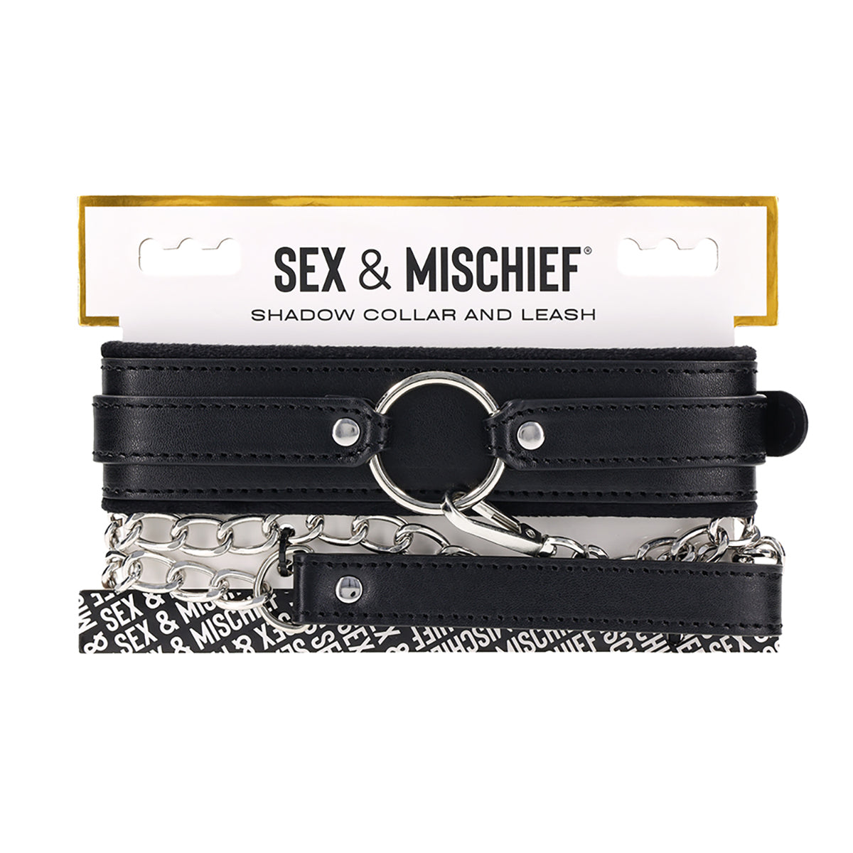 Sportsheets Sex &amp; Mischief Shadow Collar and Leash
