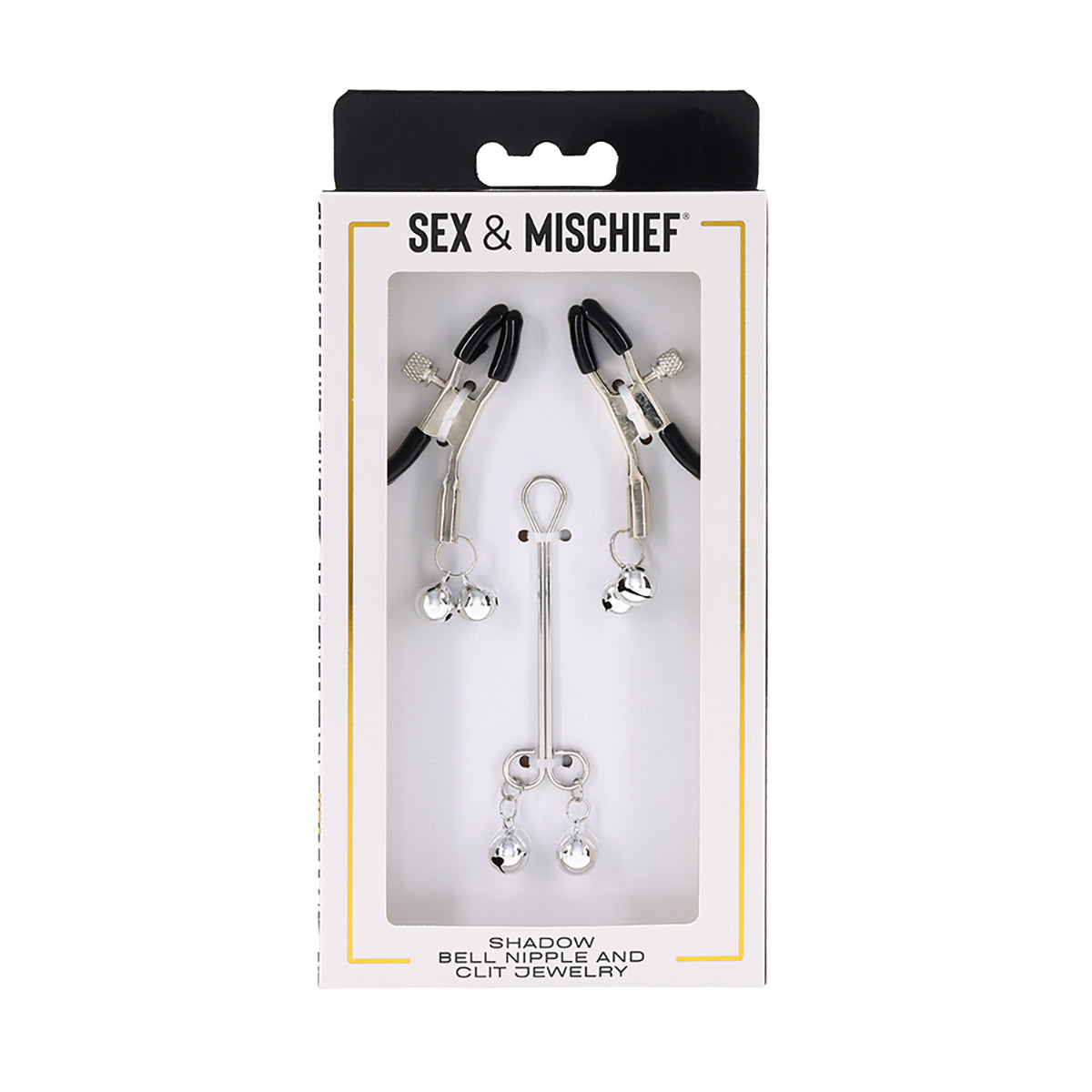 Sportsheets Sex &amp; Mischief Shadow Bell Nipple and Clit Jewelry