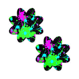 Pastease Vibrant Neon Splatter Pasties