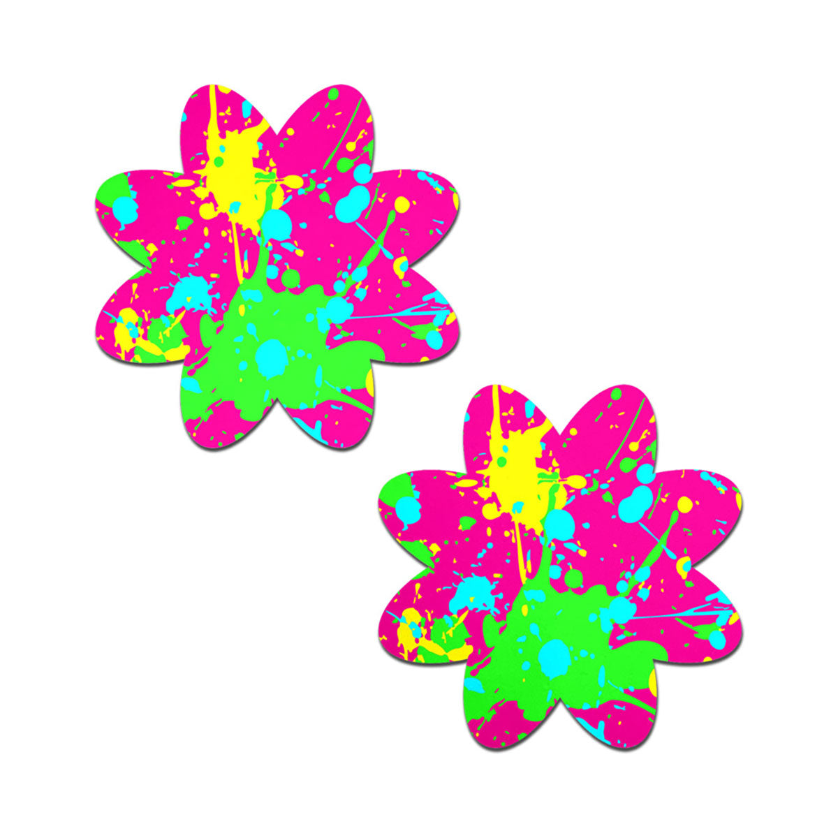 Pastease NeonPink Graffiti Splatter Past