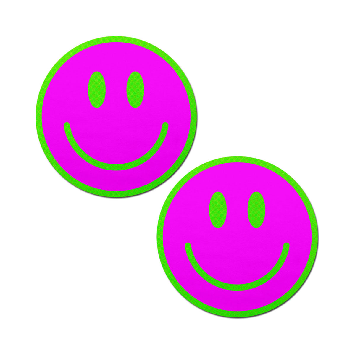 Pastease Neon Green GITD Pink Smile Past