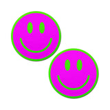 Pastease Neon Green GITD Pink Smile Past