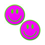 Pastease Neon Green GITD Pink Smile Past
