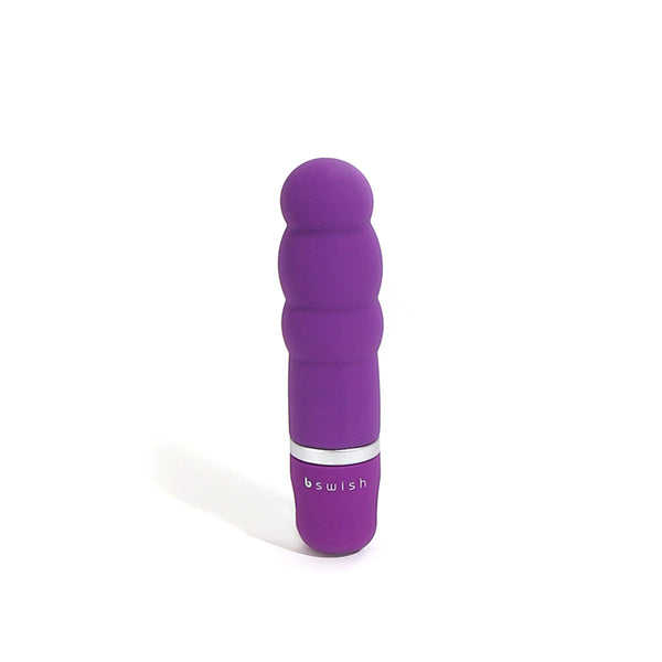 B Swish Bcute Classic Pearl Vibrator Purple