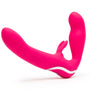 Happy Rabbit Vibrating Strapless Strap-On Pink