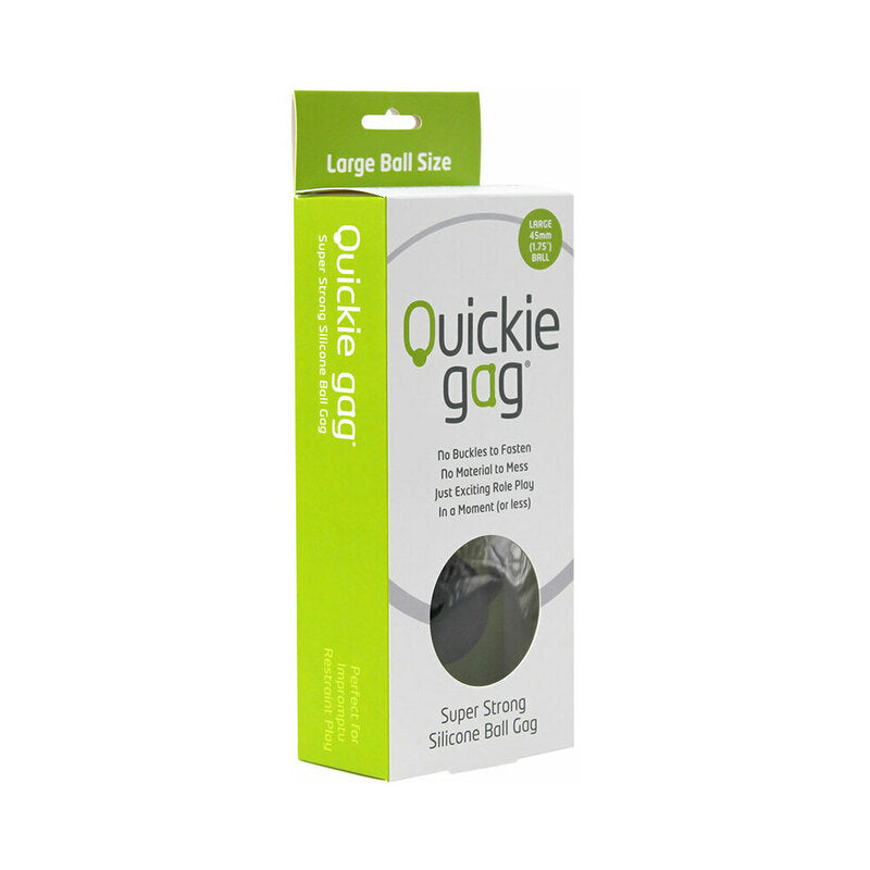 Quickie Ball Gag Large - Black