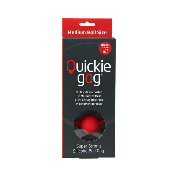 Quickie Ball Gag Medium - Red