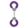 Shots Ouch! Beginner's Furry Handcuffs - Purple