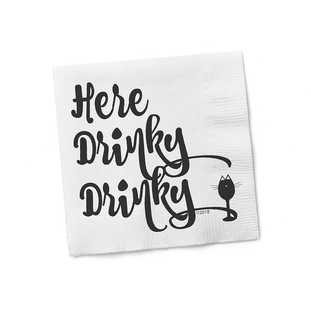 Twisted Wares Here Drinky Drinky Napkins 20pk