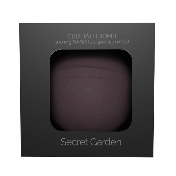 NEO Sensual CBD Bath Bomb - Secret Garden