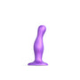 Strap-On-Me Curvy Plug Dil Metallic Purple - Medium