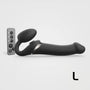 Strap-On-Me Multi-Orgasm Large Bendable Strap-On - Black