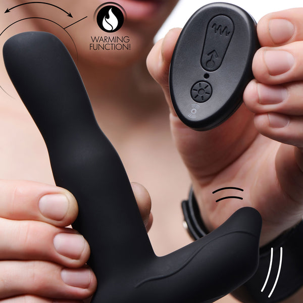 Silicone Prostate Stroking Vibrator with Remote Control