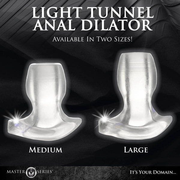 Light-Tunnel Light-Up Anal Dilator - Medium