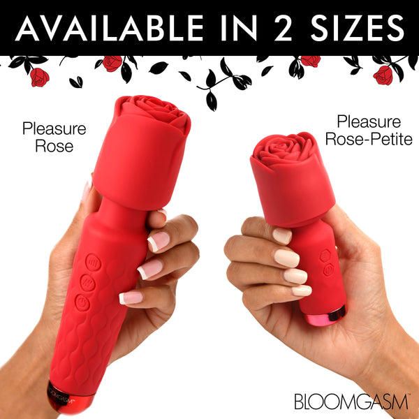 Pleasure Rose-Petite Mini Silicone Rose Wand