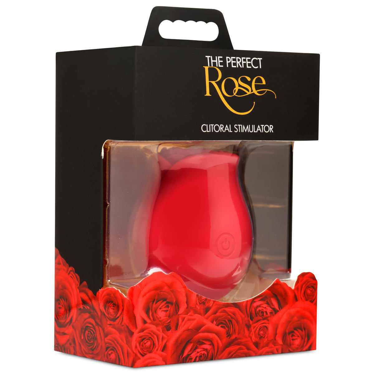 The Perfect Rose Clitoral Stimulator - Red