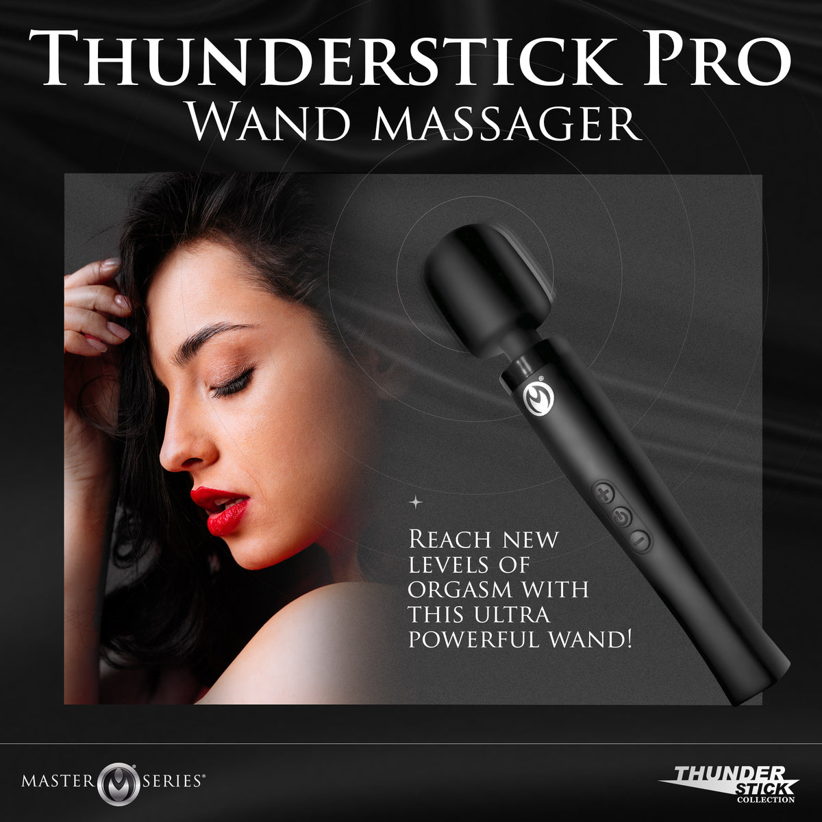 Thunderstick Pro Silicone Wand Massager