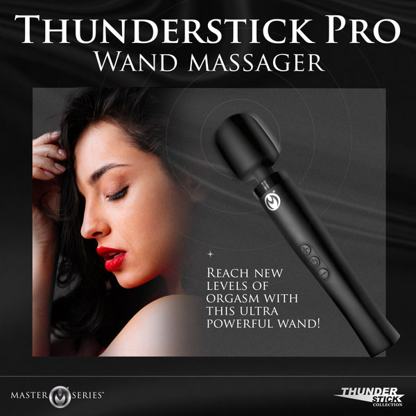 Thunderstick Pro Silicone Wand Massager