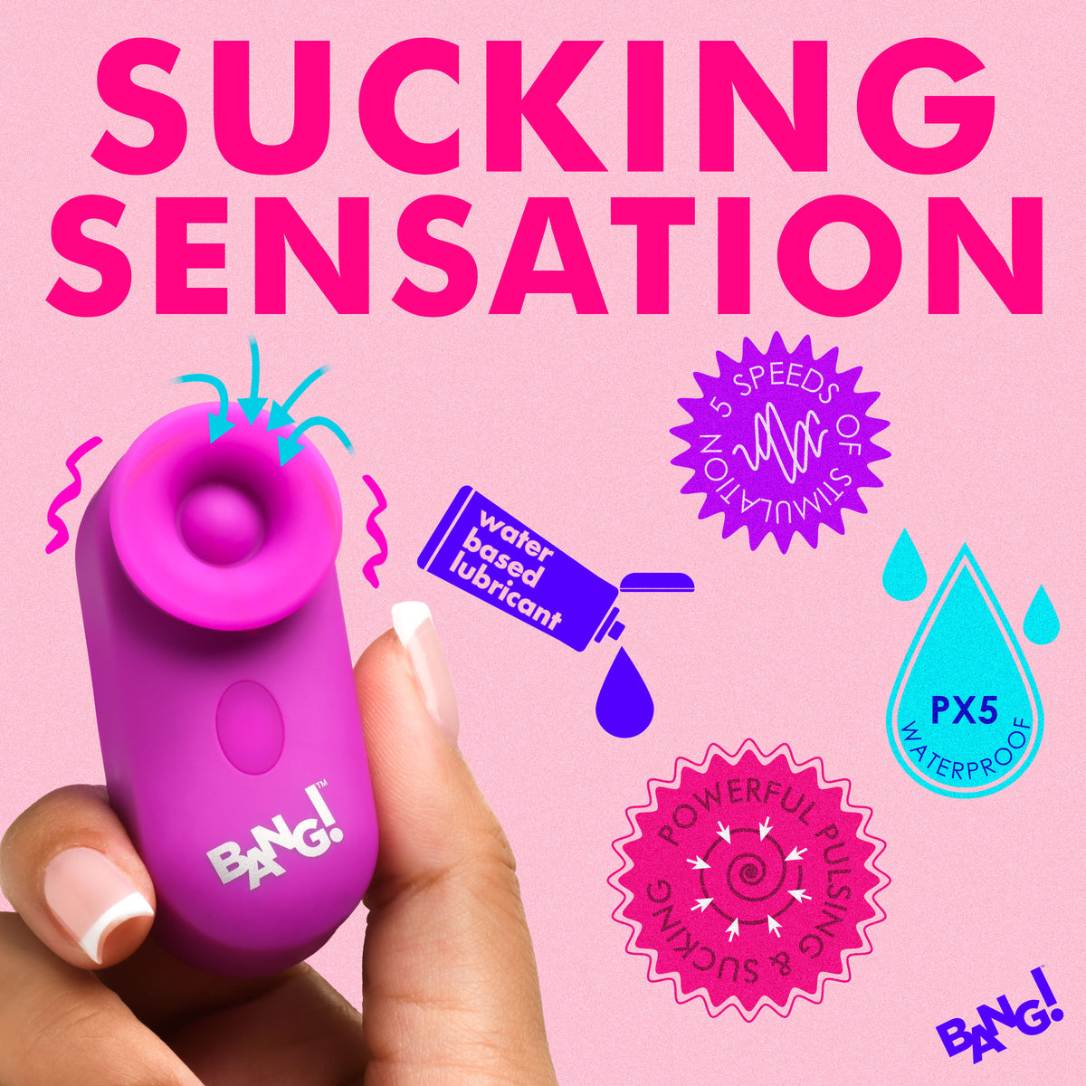 Mini Clitoral Stimulator - Purple