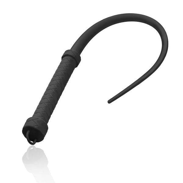 Viper Tail Silicone Whip - Black